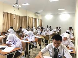 Siswa SMK SMAK Makassar sambut Ujian akhir Semester Gasal